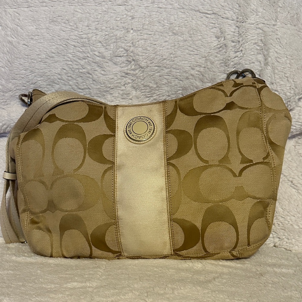 Coach Tan Shoulder Bag